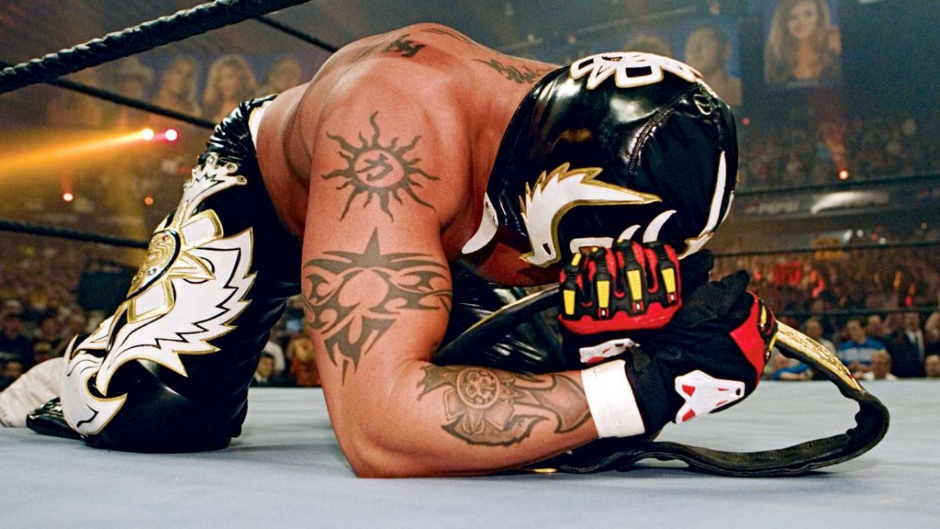 Rey Mysterio won his first World Heavyweight Title at WrestleMania 22.