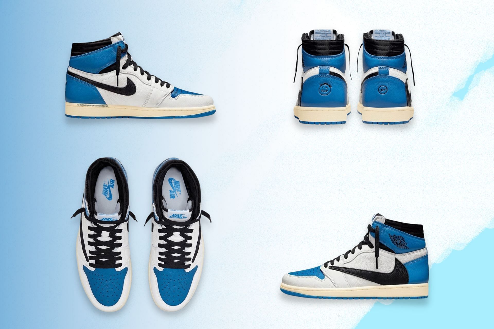 Take a closer look at the popular Air Jordan 1 High shoes (Image via Sportskeeda)