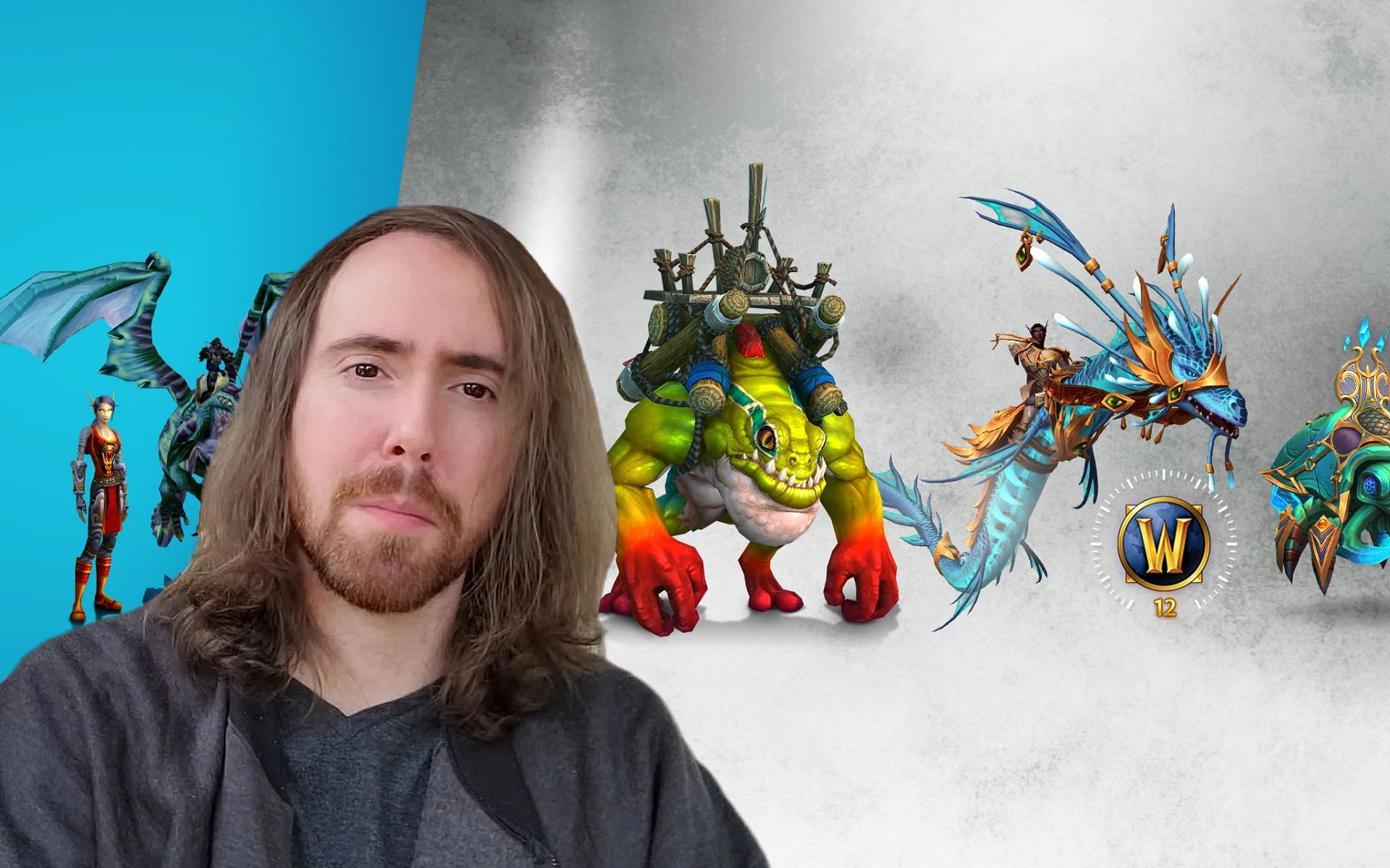 Asmongold provides his take on the new 12-month subscription for WoW (Image via Sportskeeda)