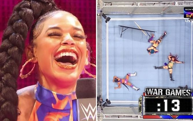 [VIDEO] Current champion suffers unfortunate botch against Bianca Belair at Survivor Series: WarGames