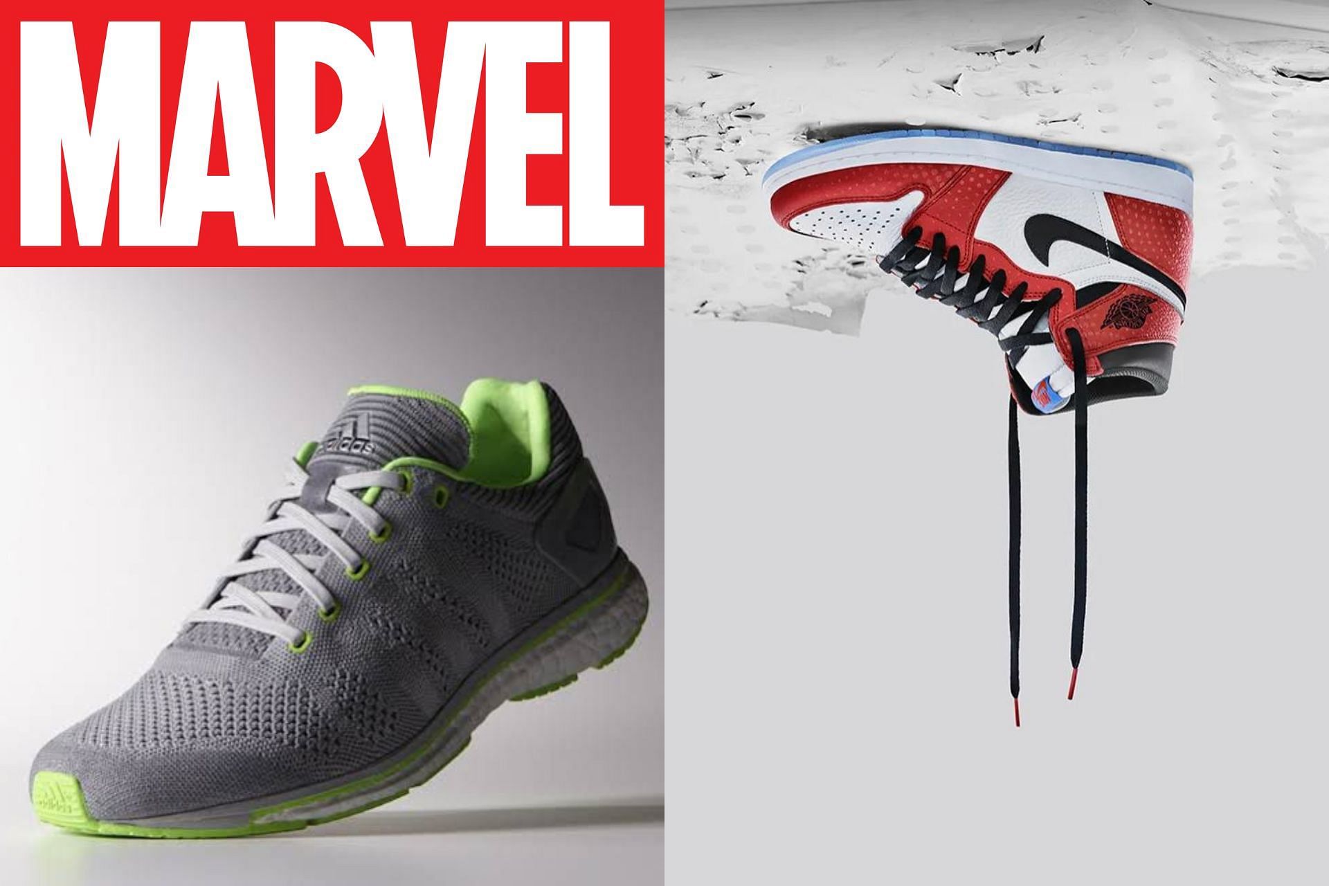 Best five sneaker collabs by Marvel that thrilled the world over the years (Image via Sportskeeda)