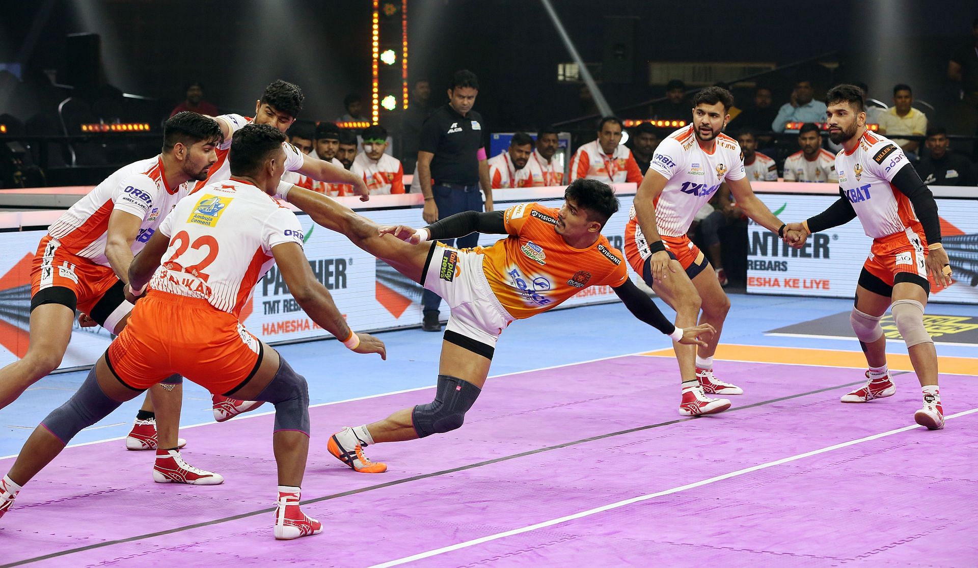 Puneri Paltan are the number one team in the Pro Kabaddi 2022 points table (Image Courtesy: Pro Kabaddi League)