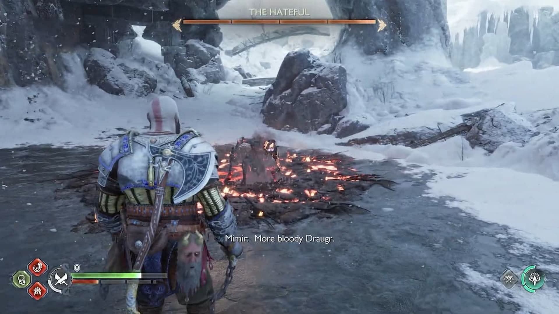 There are six Draugr Holes in God of War Ragnarok (Screenshot by Sportskeeda)