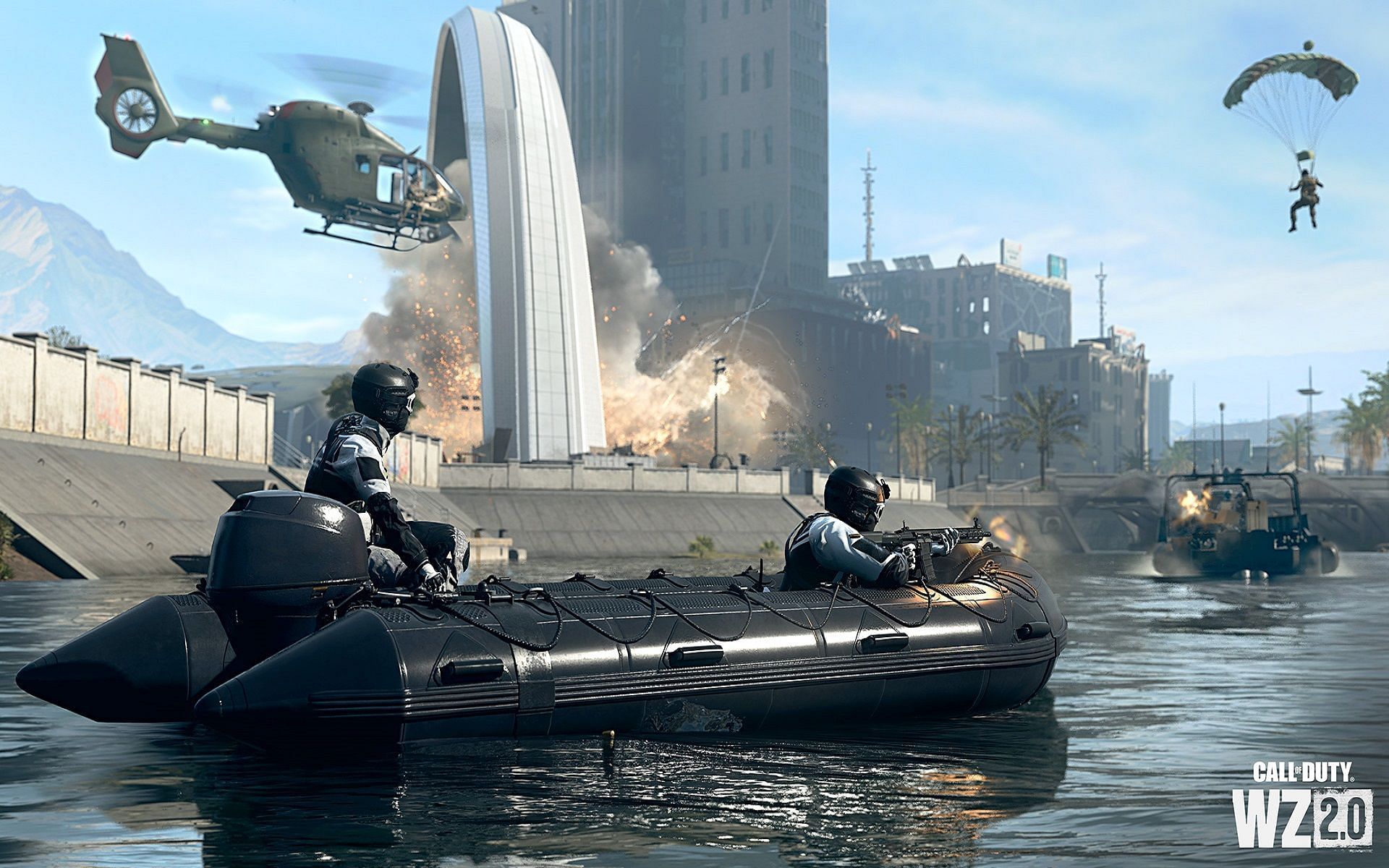 Best places to drop in Warzone 2 for aquatic combat (Image via Activision)