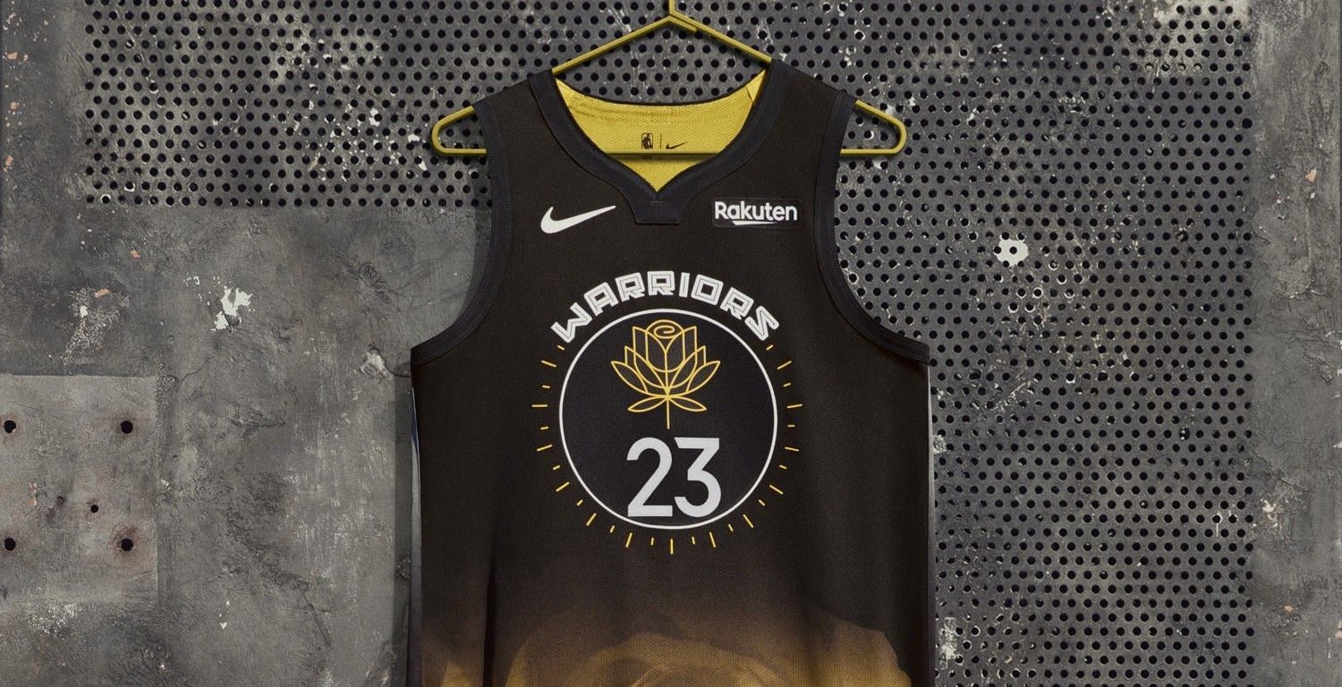 The Warriors have the best NBA City Edition jerseys (Image via Nike)