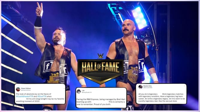 "All you do is legendary sh**" Twitter erupts after watching WWE Hall of Famer's retirement match alongside AEW's FTR