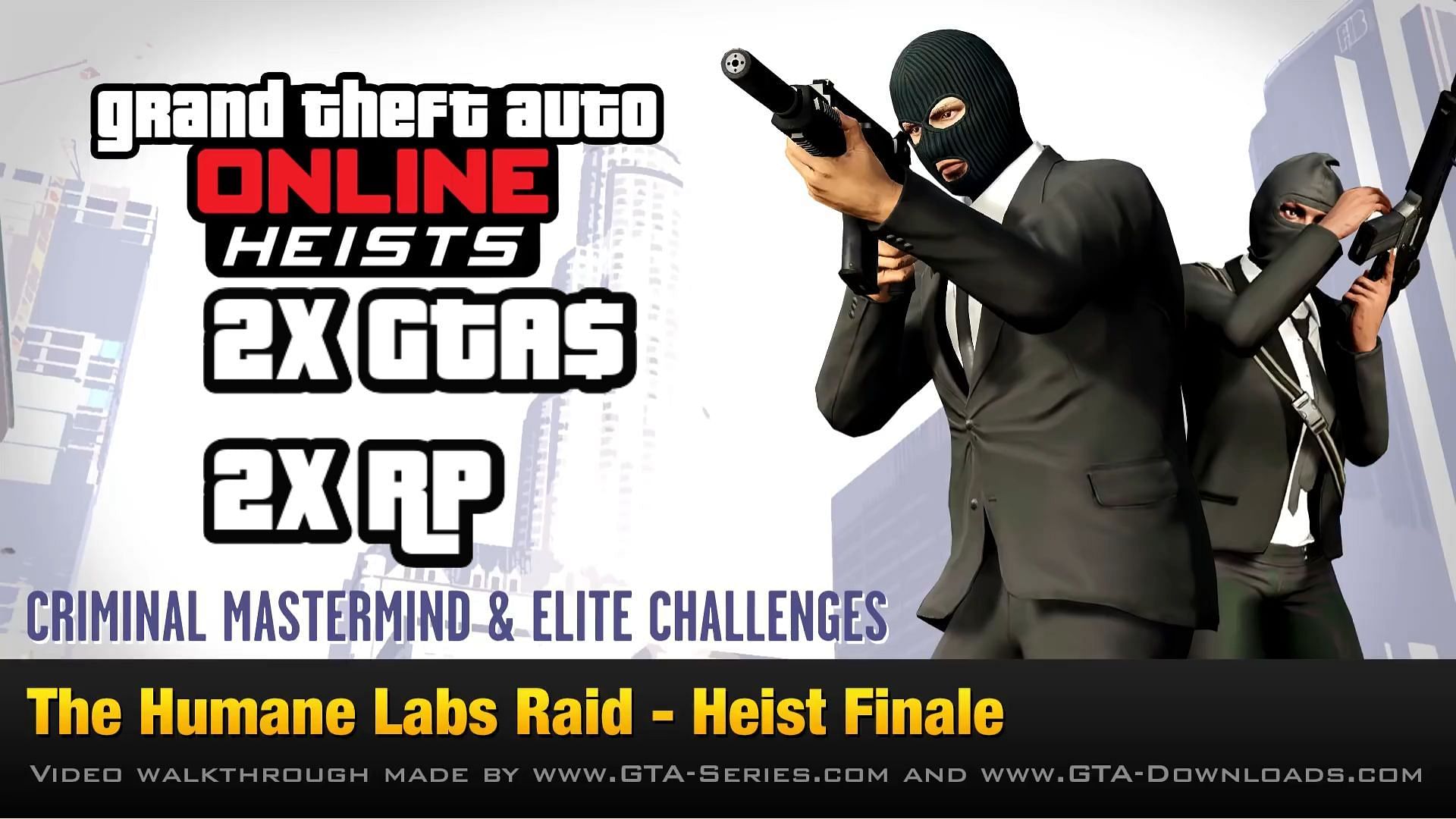 GTA Online has several new jobs marked for double the bonus throughout this week. (Image via YouTube/GTA Series Videos)