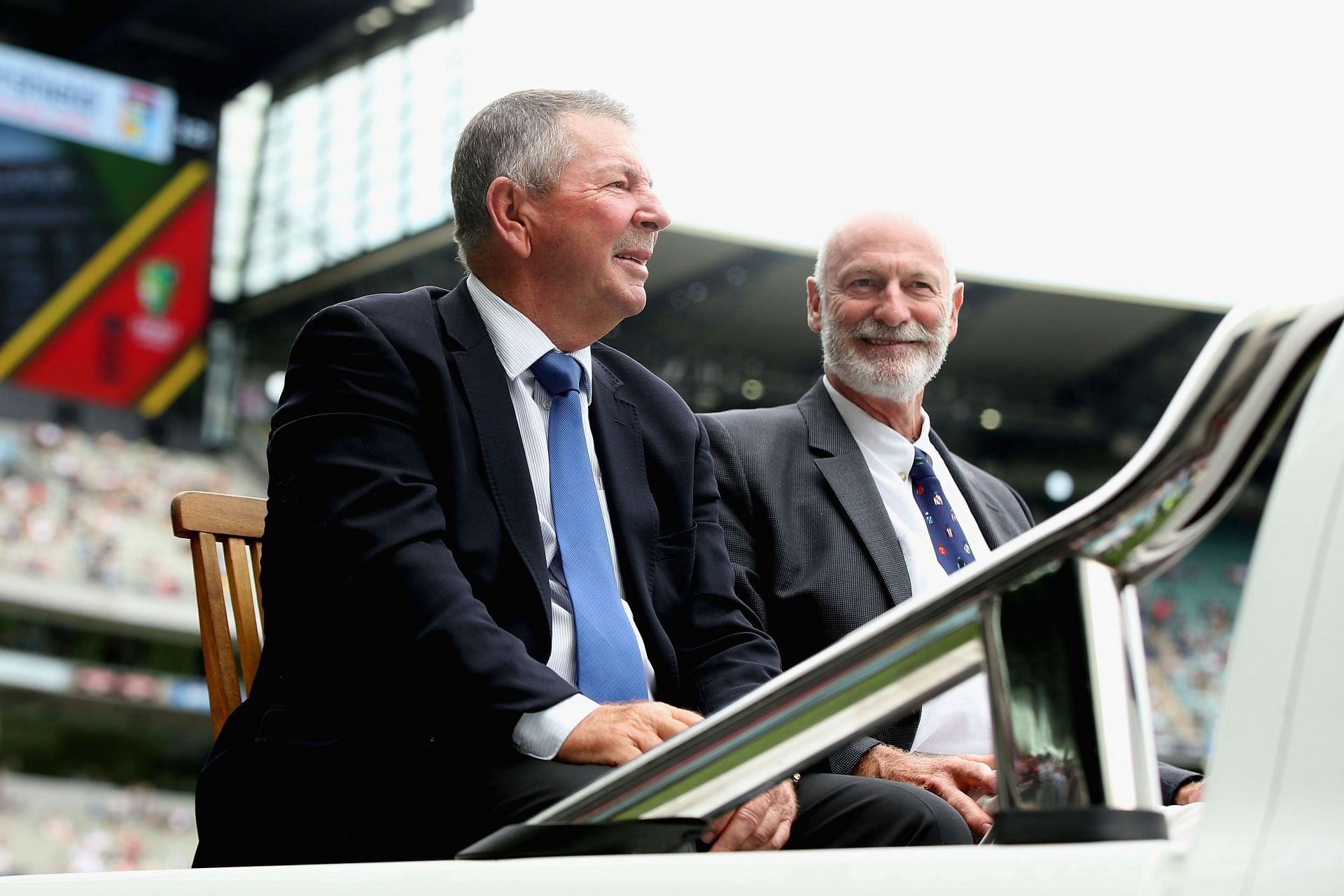 Rod Marsh and Dennis Lillee. (Credits: Getty)