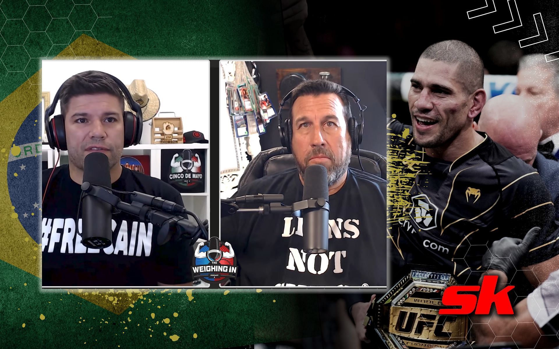  Josh Thomson and John McCarthy talk about Alex Pereira