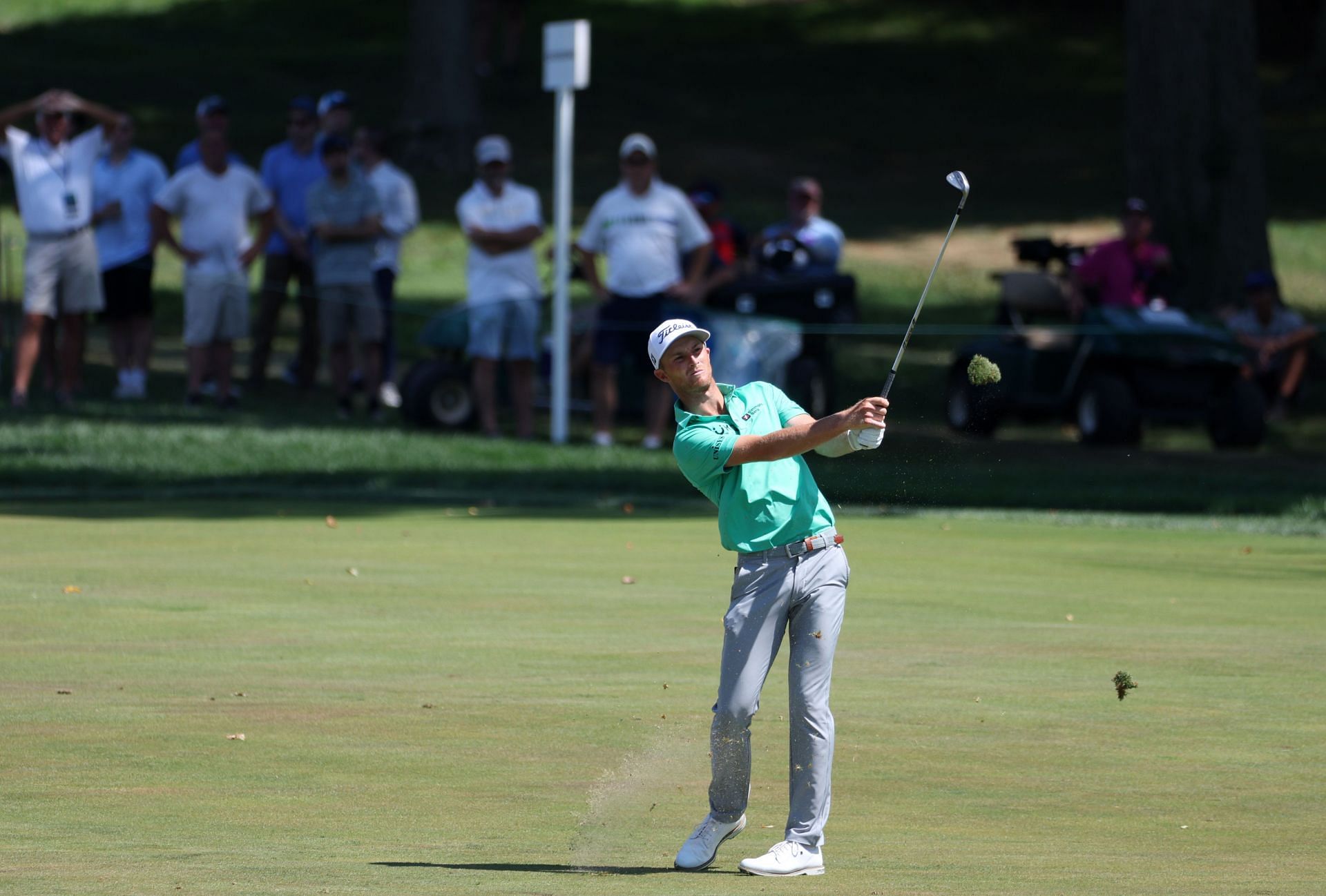 Will Zalatoris at the BMW Championship - Round Two (Image via Rob Carr/Getty Images)