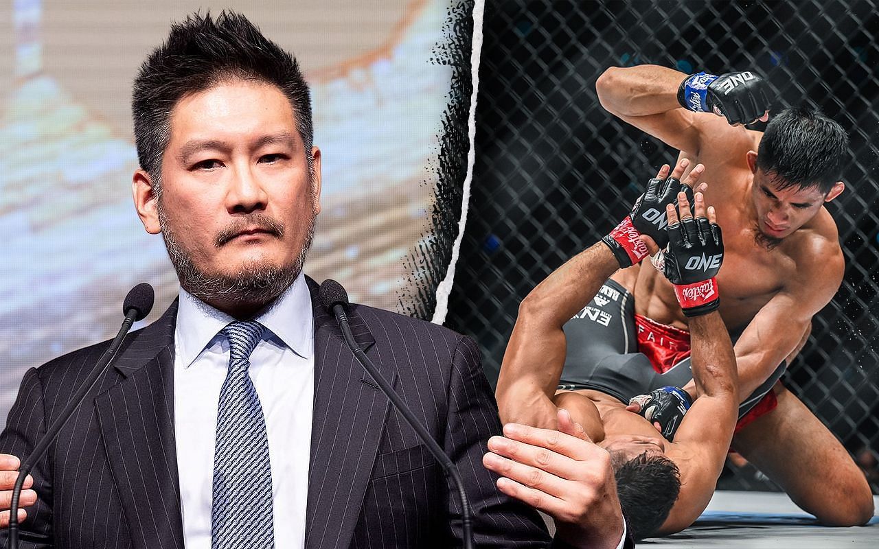 Chatri Sityodtong and Stephen Loman | Image courtesy of ONE Championship