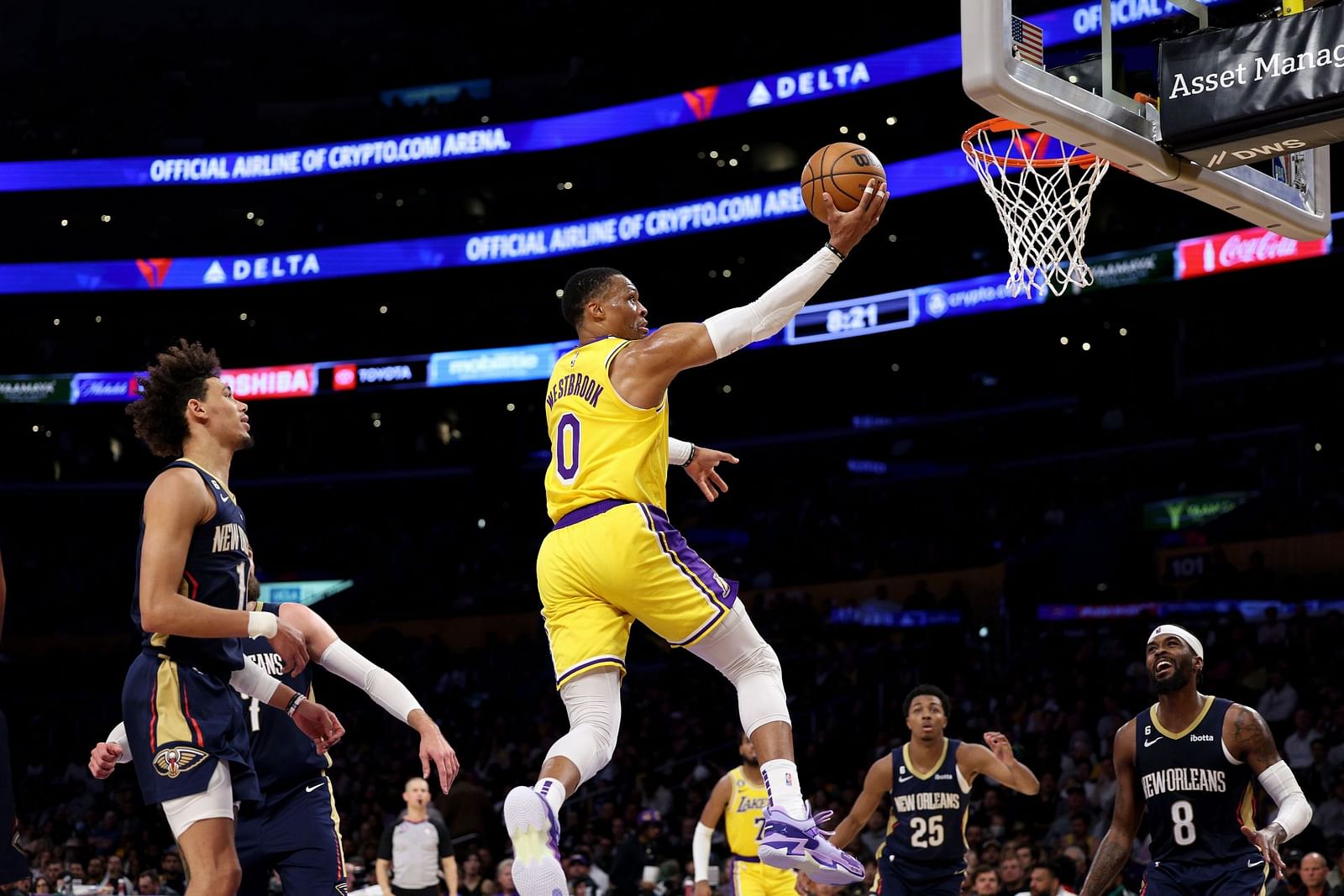 LA LakersNew Orleans Pelicans pick swap One's struggle is cheered by