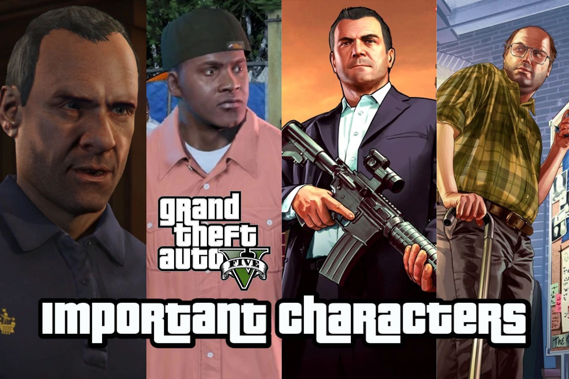 Five pivotal characters in GTA 5