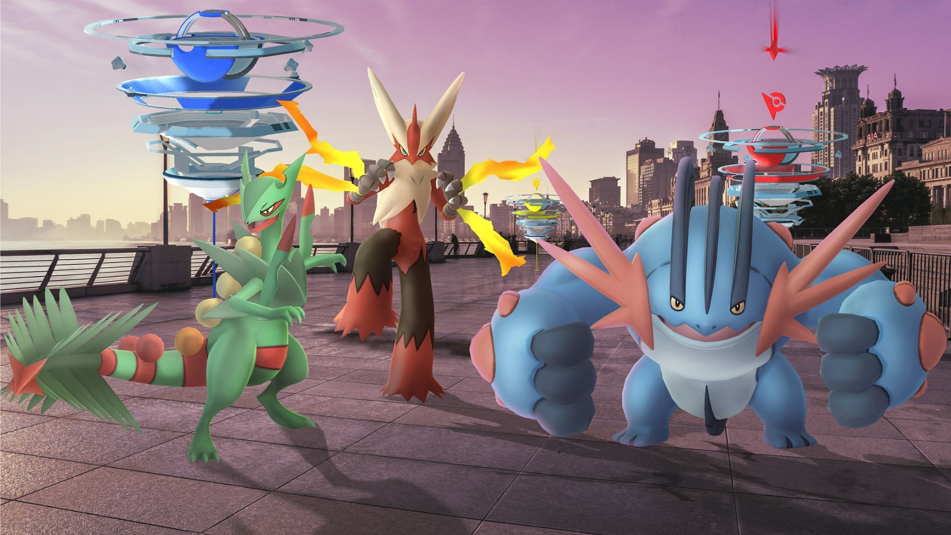 Heading to Hoenn Mega Raid Day (Image via Pokemon GO)