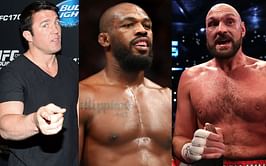Chael Sonnen says he'd bet on Jon Jones in anything, even a heavyweight boxing match against Tyson Fury