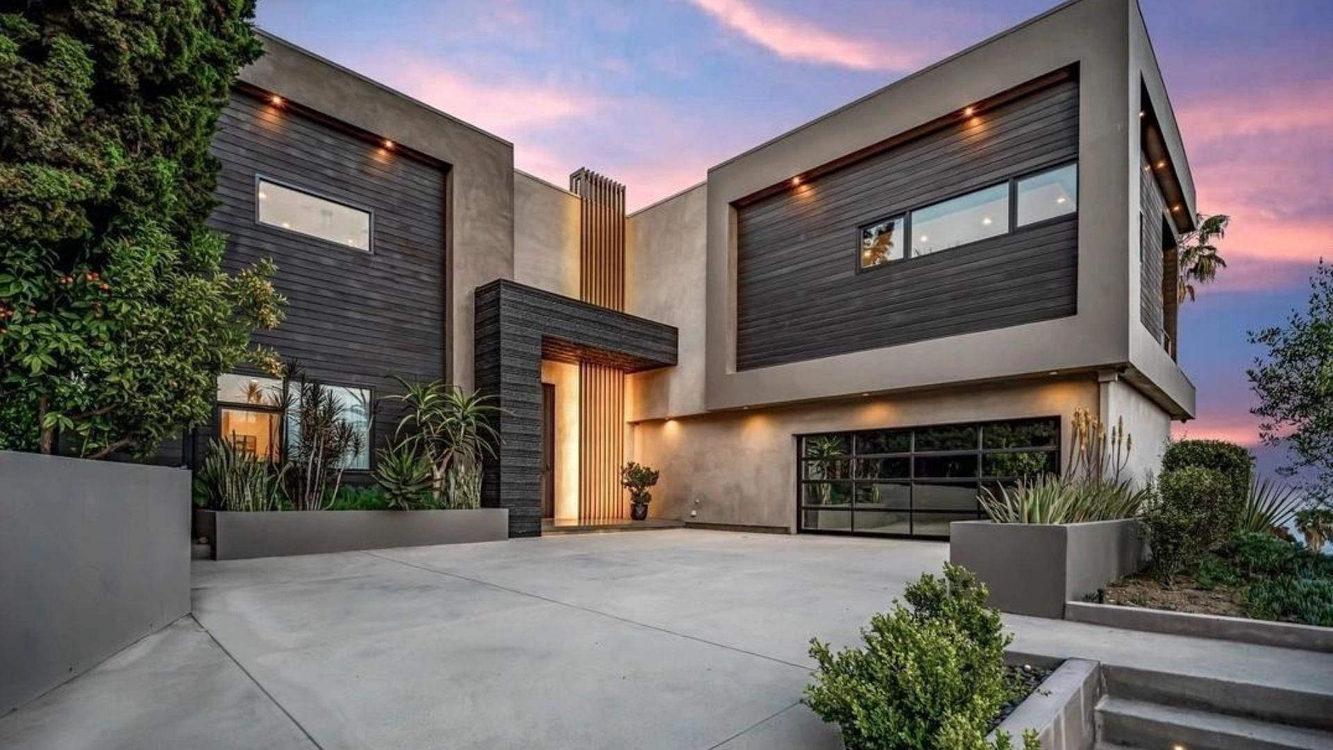 Simu Liu&#039;s Hollywood Hill property featured in the reality series Selling Sunset (Image via Dirt.com).