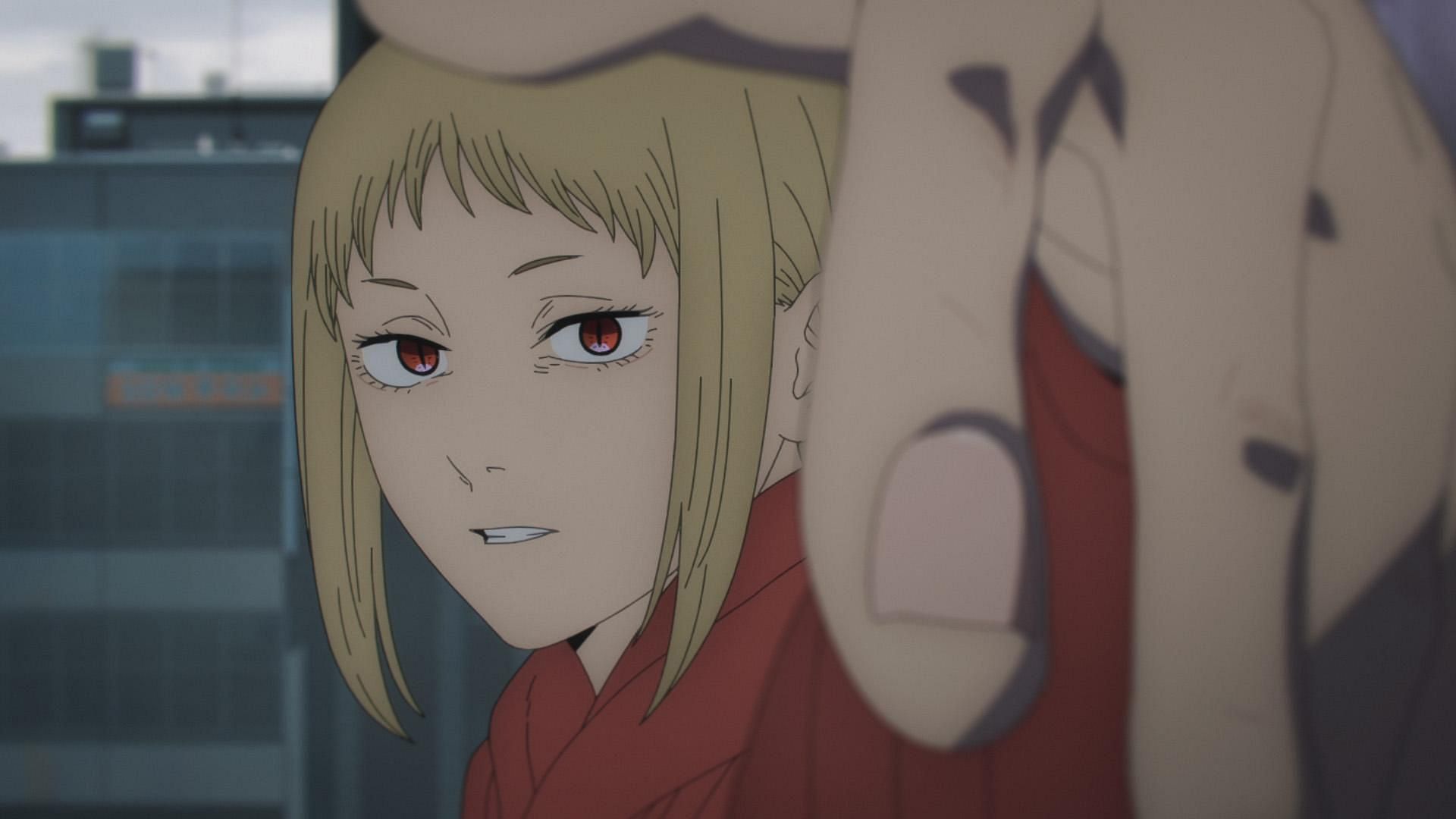 Akane Sawatari as seen in Chainsaw Man episode 8 preview (Image via MAPPA)