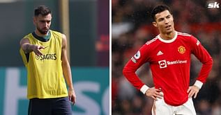 Bruno Fernandes reacts to Cristiano Ronaldo's Manchester United exit ahead of Portugal's 2022 FIFA World Cup opener
