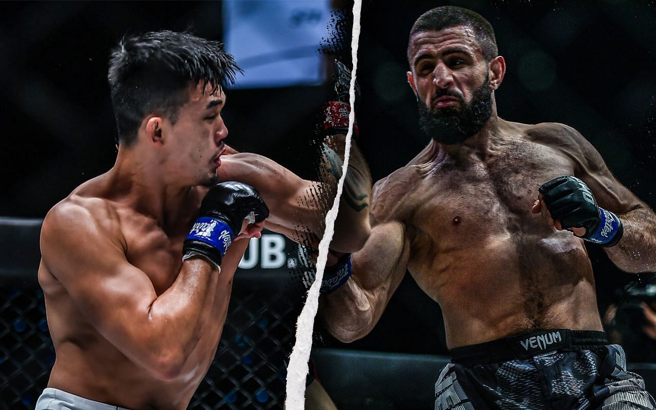 (left) Christian Lee and (right) Kiamrian Abbasov [Credit: ONE Championship]