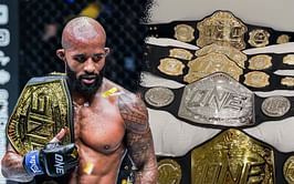 “Polished and ready to be hung” - Demetrious Johnson shows off collection of world title belts
