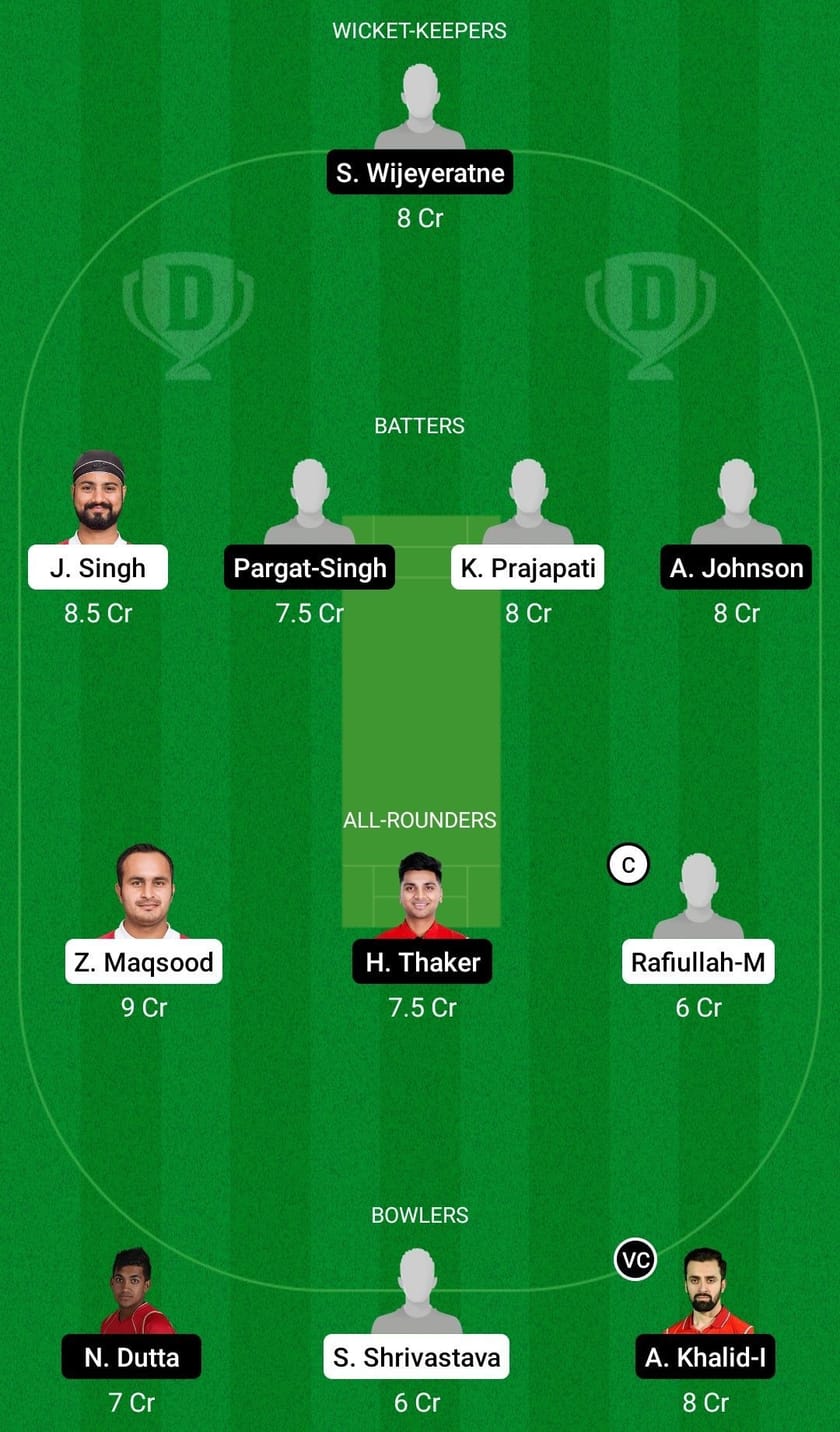OMN vs CAN Dream11 Prediction Fantasy Cricket Tips, Today's Playing