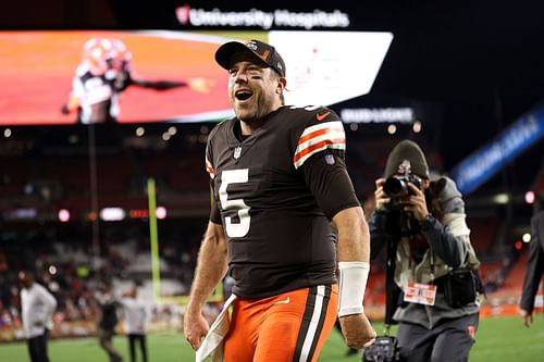 The veteran QB with the Cleveland Browns