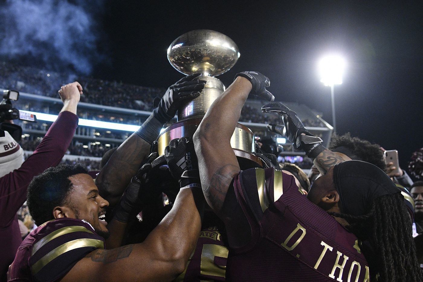 Mississippi State going for gold with its Egg Bowl uniforms 