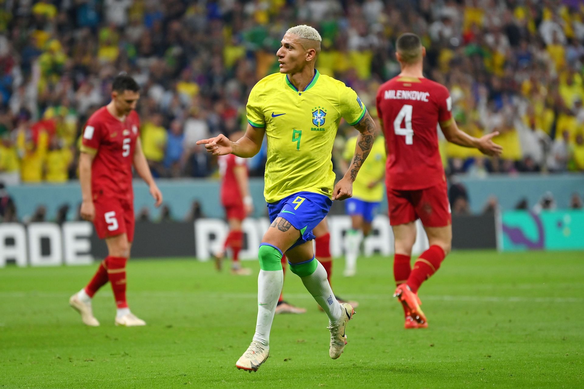 Brazil 2-0 Serbia: Richarlison scores twice as favourites kick off World  Cup campaign in style - Eurosport