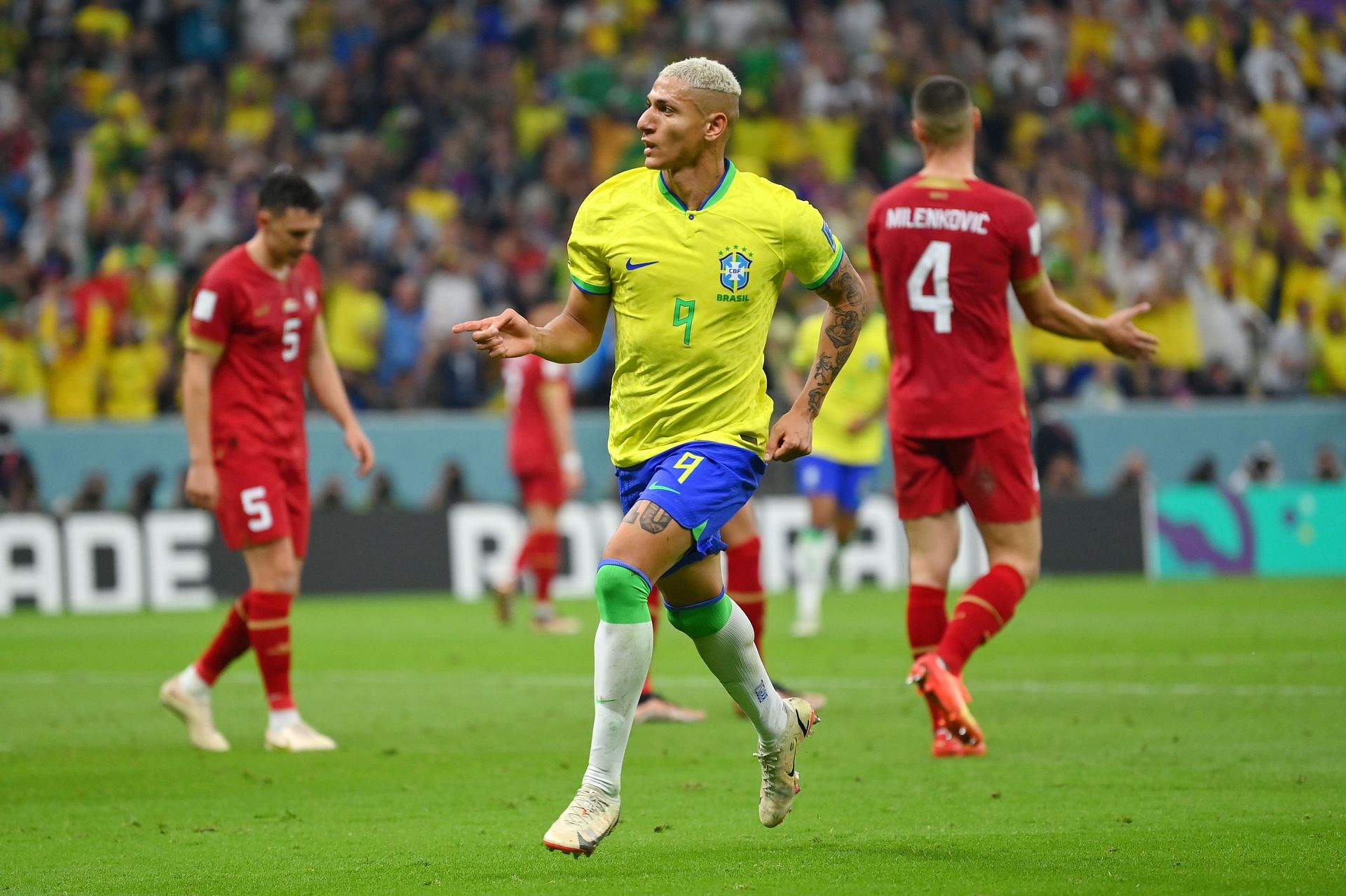 In pics Richarlison's wonder goal in Brazil win lights up World Cup