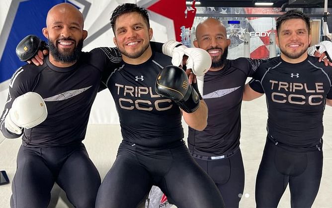 “Triple C & Mighty back together again” – Demetrious Johnson is back to training with Henry Cejudo