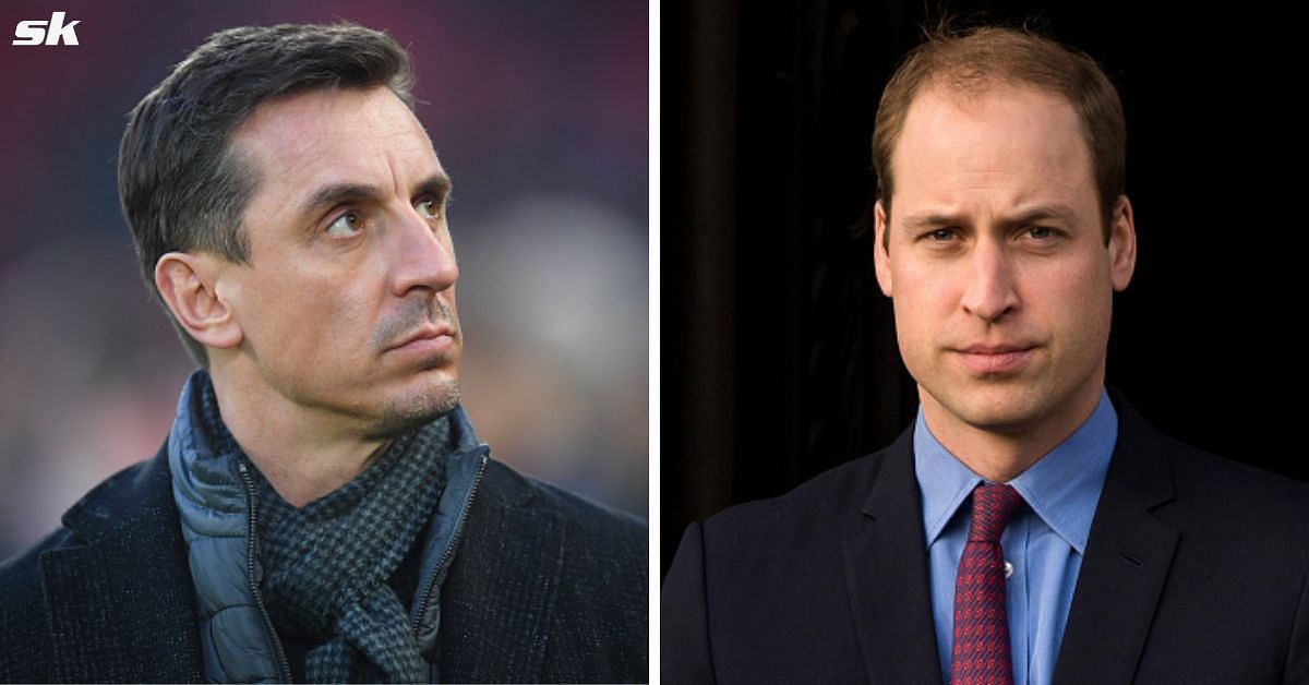 Gary Neville aims dig at Prince William at FIFA World Cup