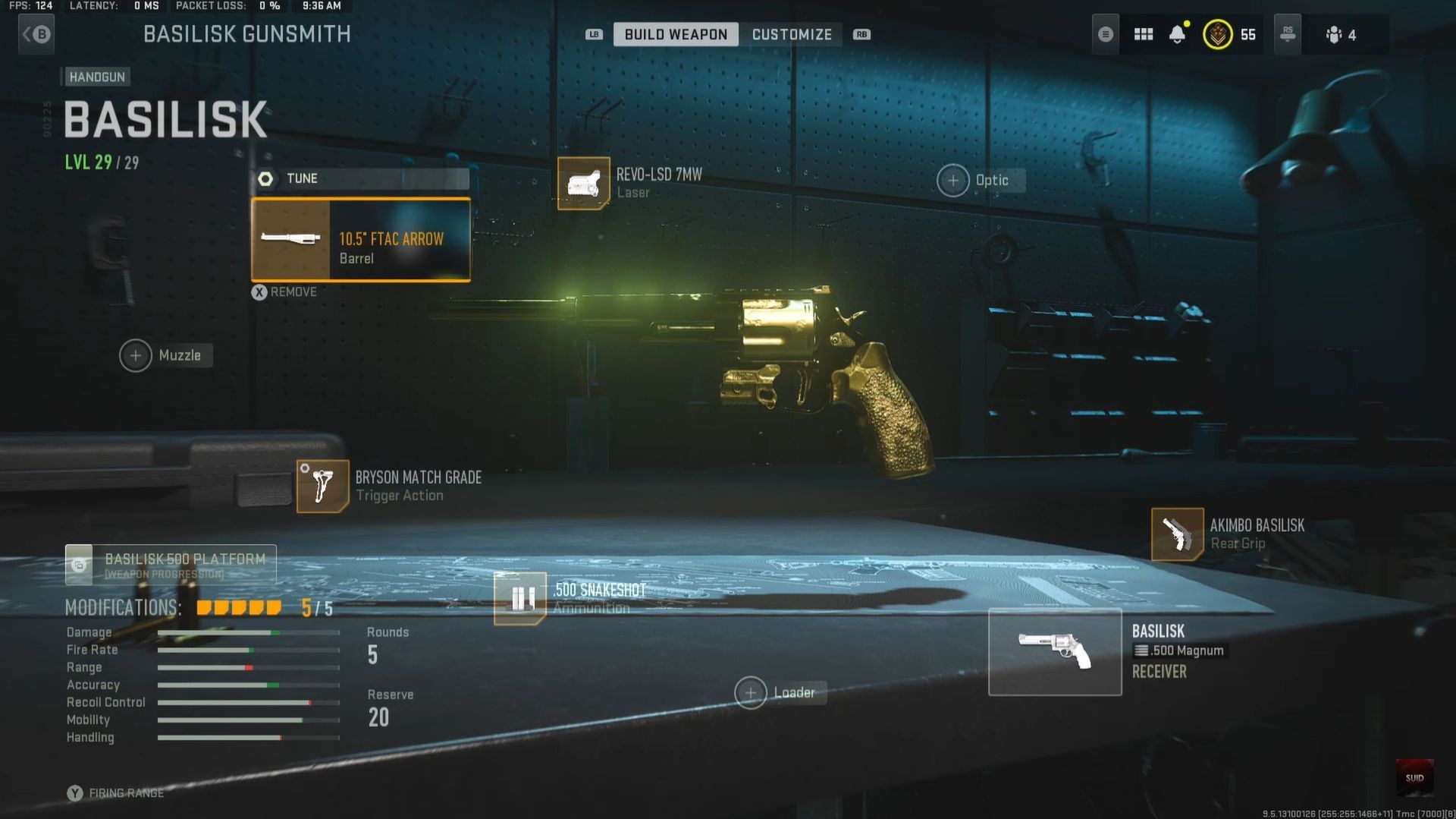 Akimbo Snakeshot loadout for Basilisk in Modern Warfare 2 (Image via YouTube/Suid)