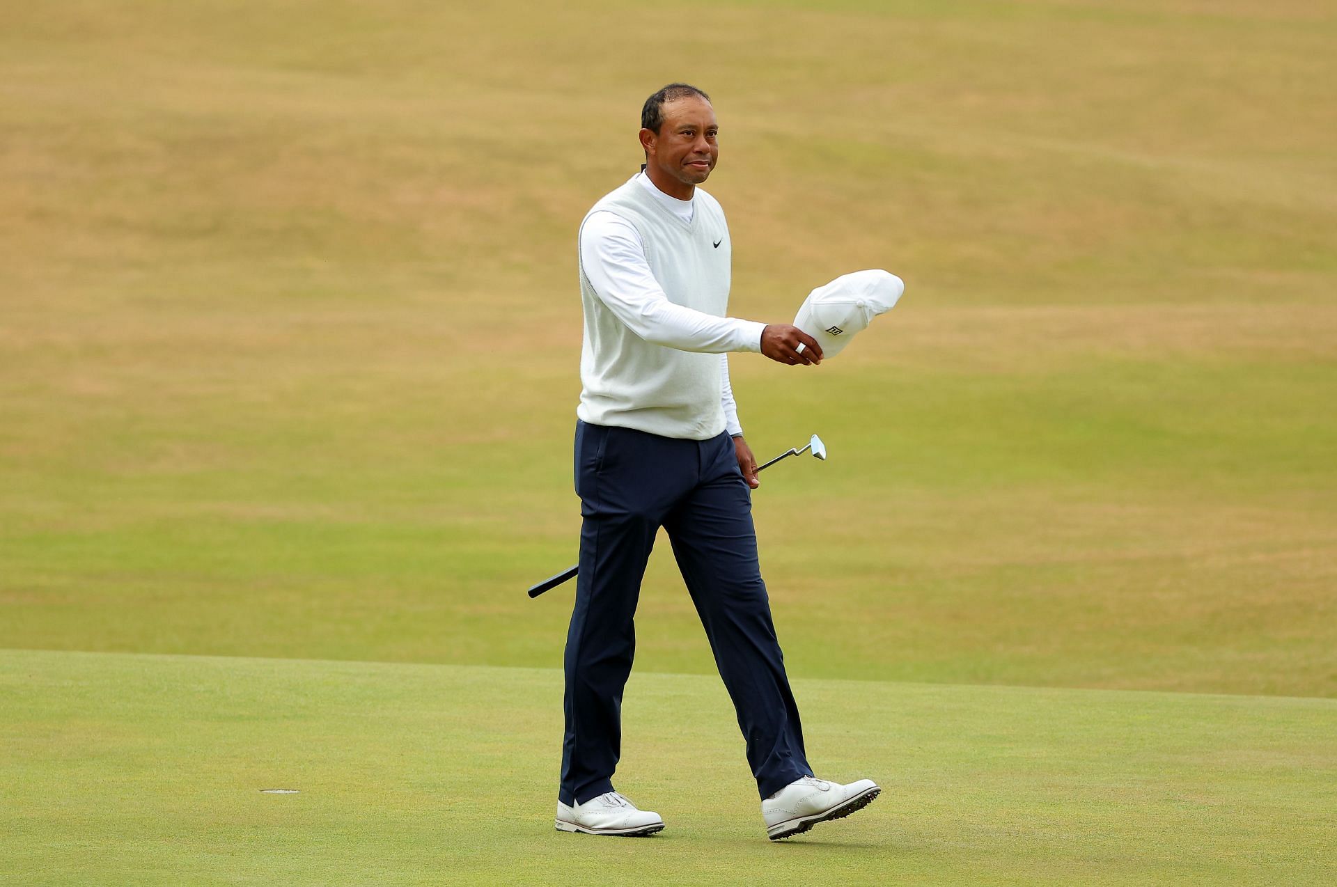 Tiger Woods at The 150th Open - Day Two (Image via Kevin C. Cox/Getty Images)
