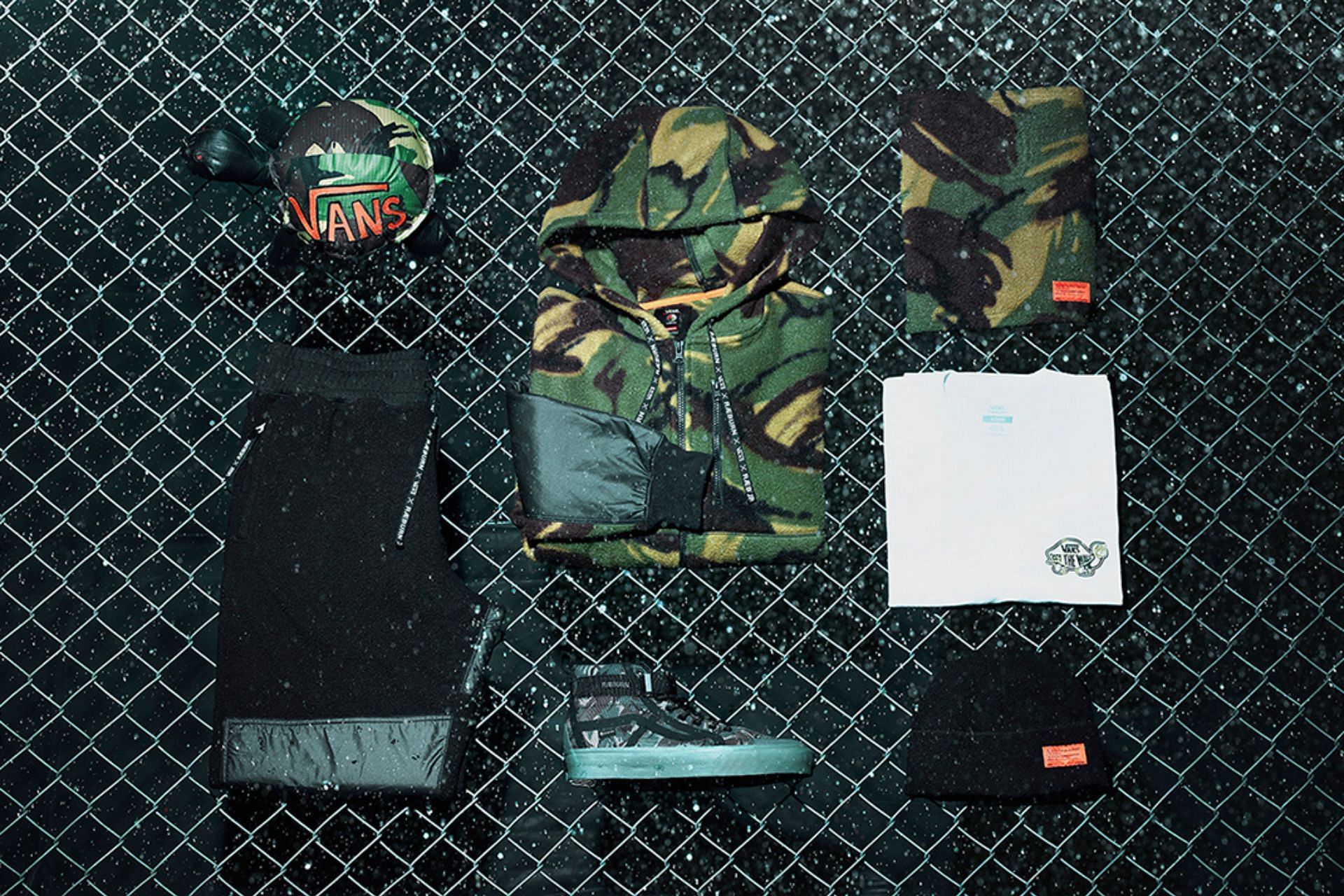 Here&#039;s a detailed look at the apparel items offered under the latest collection (Image via Christopher Raeburn)