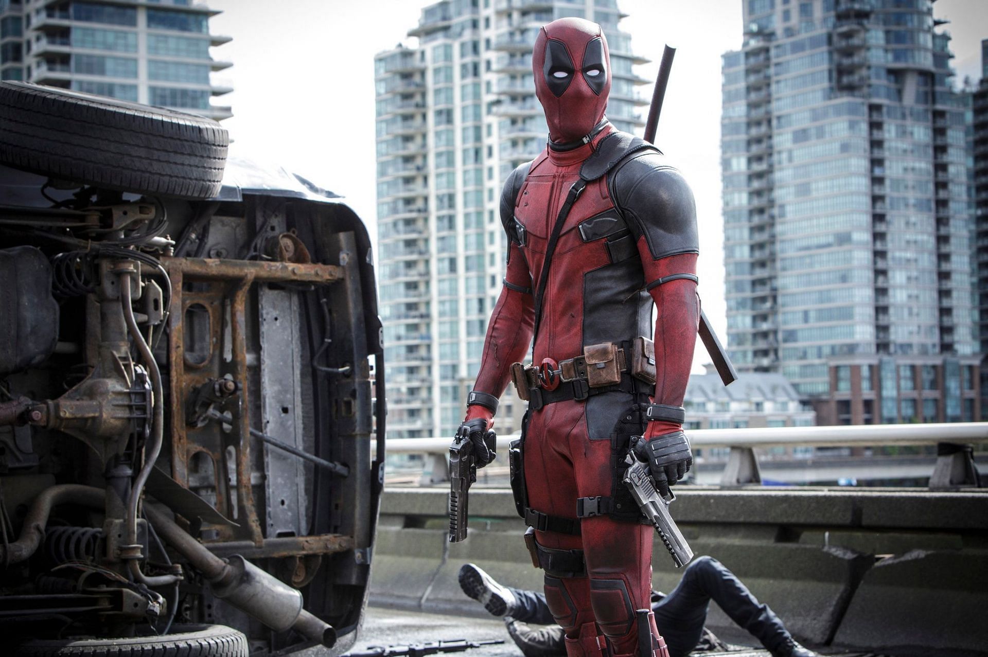 A still from Deadpool (Image via Marvel)