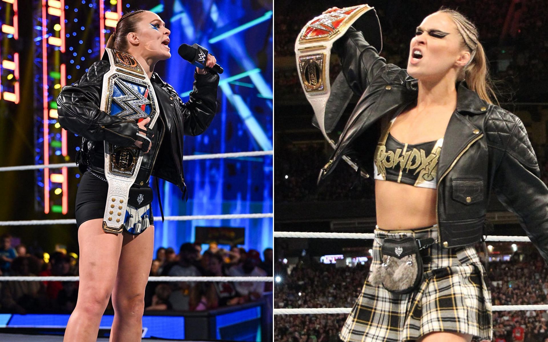 Ronda Rousey is a former RAW and SmackDown Women