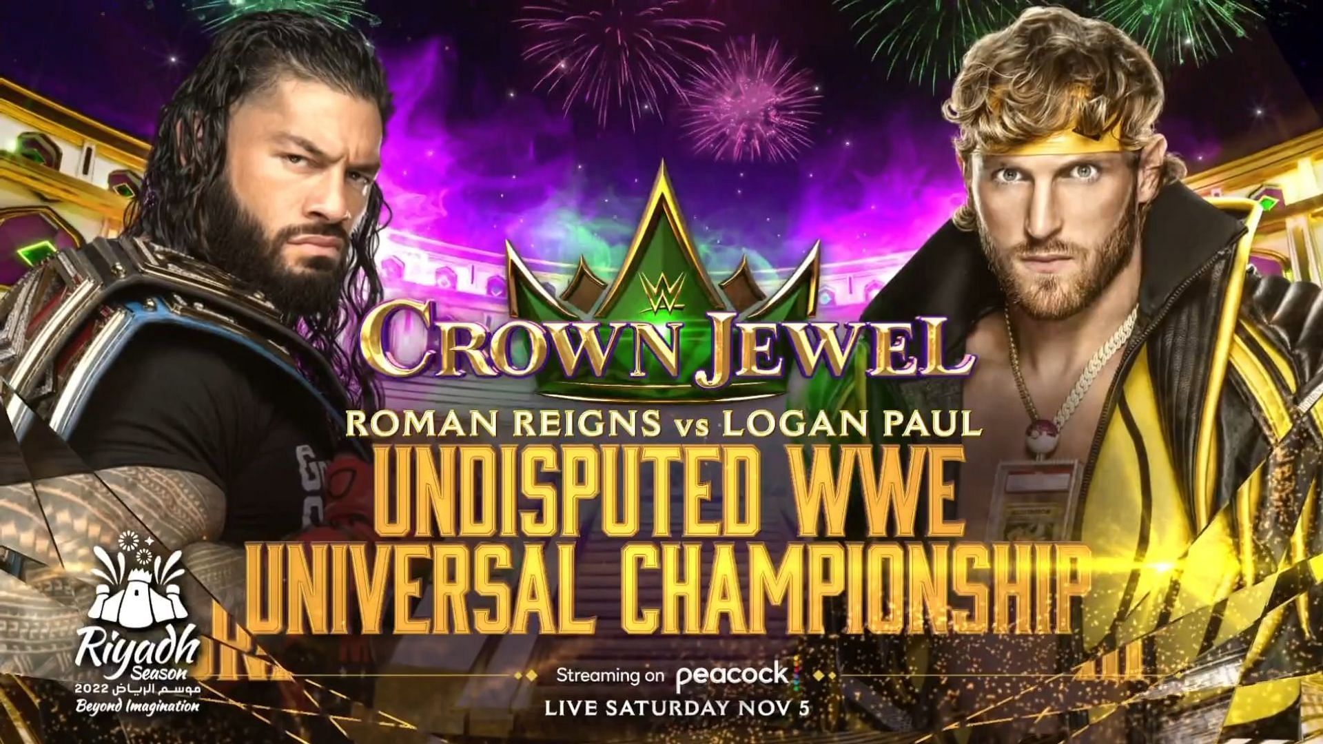 WWE Crown Jewel is scheduled for this Saturday in Saudi Arabia