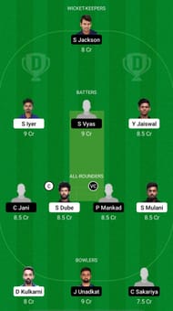MUM vs SAU Dream11 Prediction - Syed Mushtaq Ali Trophy