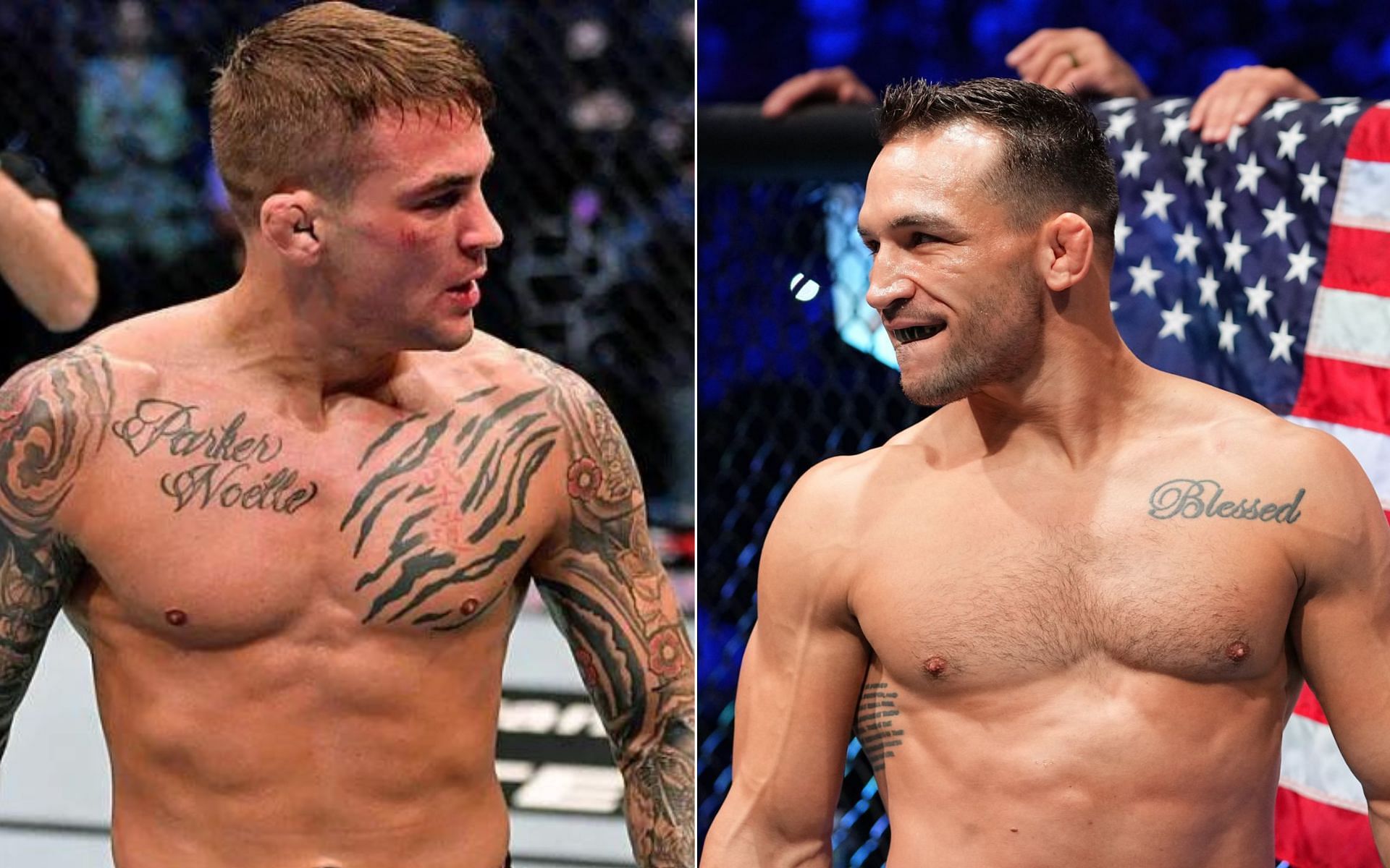 Dustin Poirier [Left], Michael Chandler [Right]