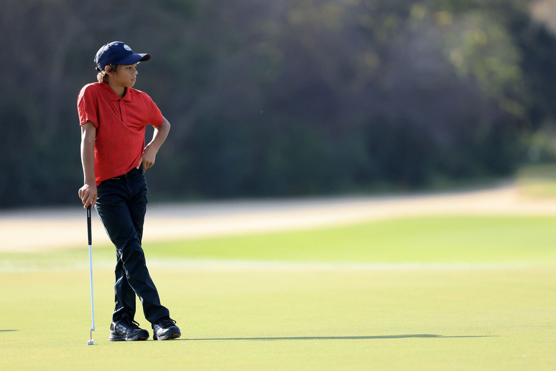 Tiger Woods son Charlie at Notah Begay Things to know about the Golf