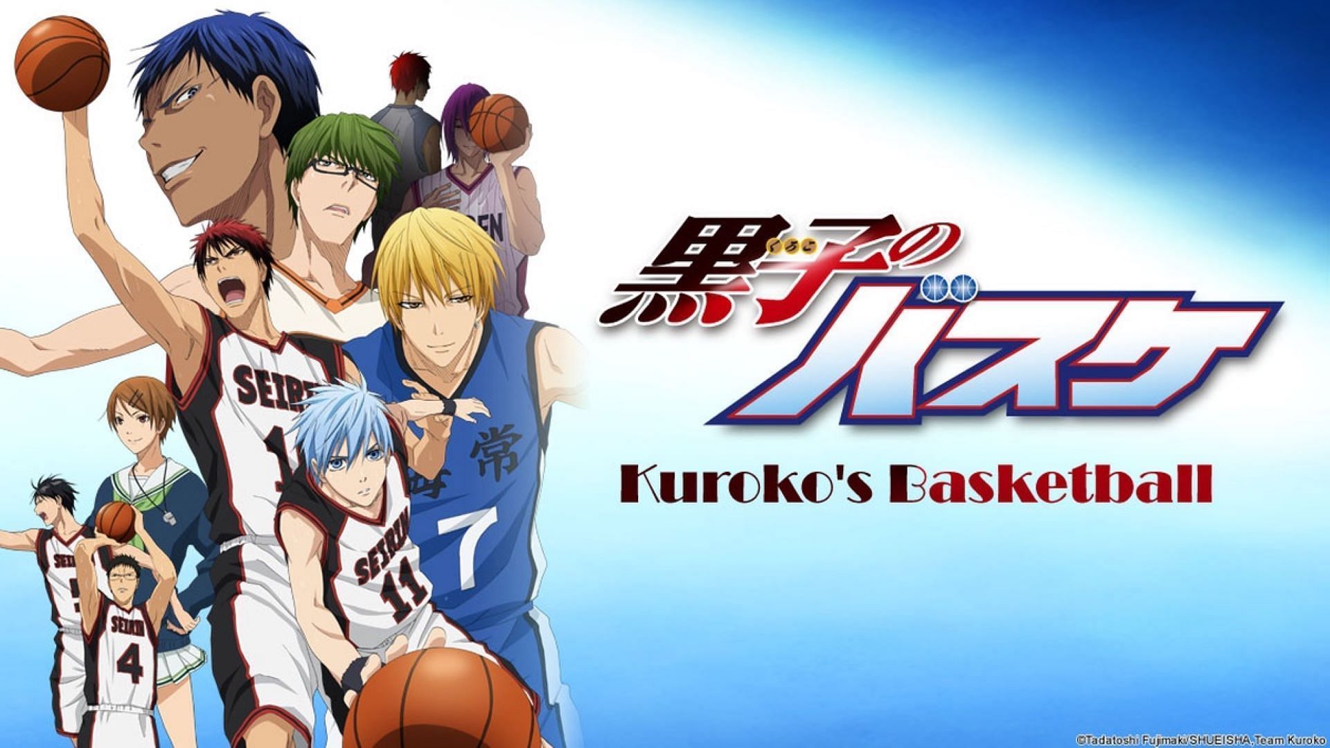 Kuroko&#039;s Basketball anime cover (Image via Production I.G.)