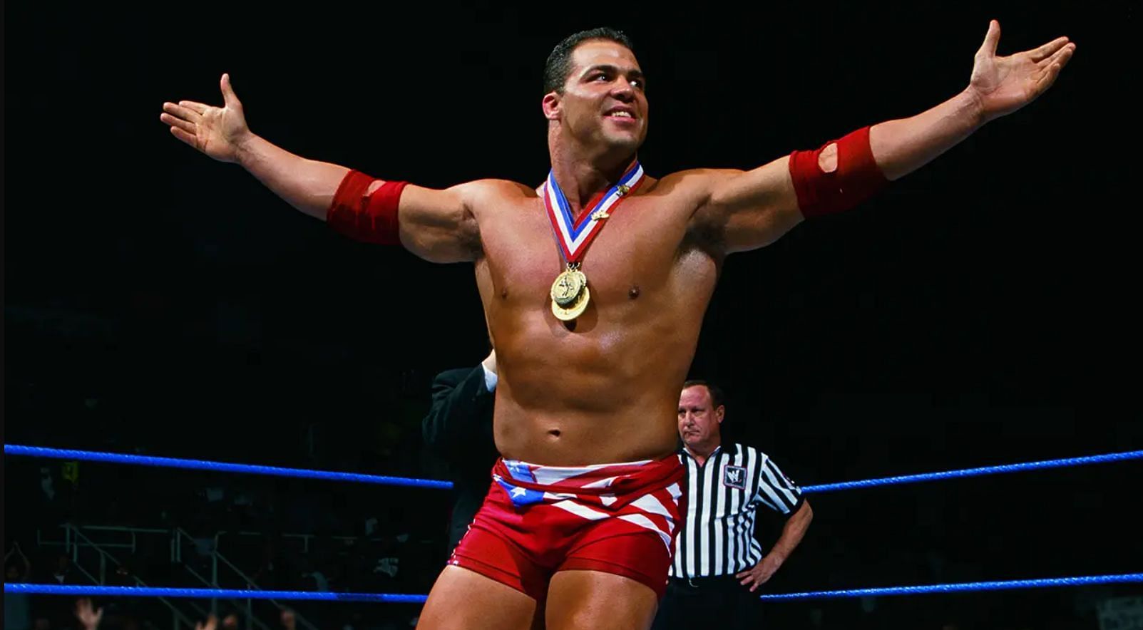 Kurt Angle made his WWE debut 23 years ago