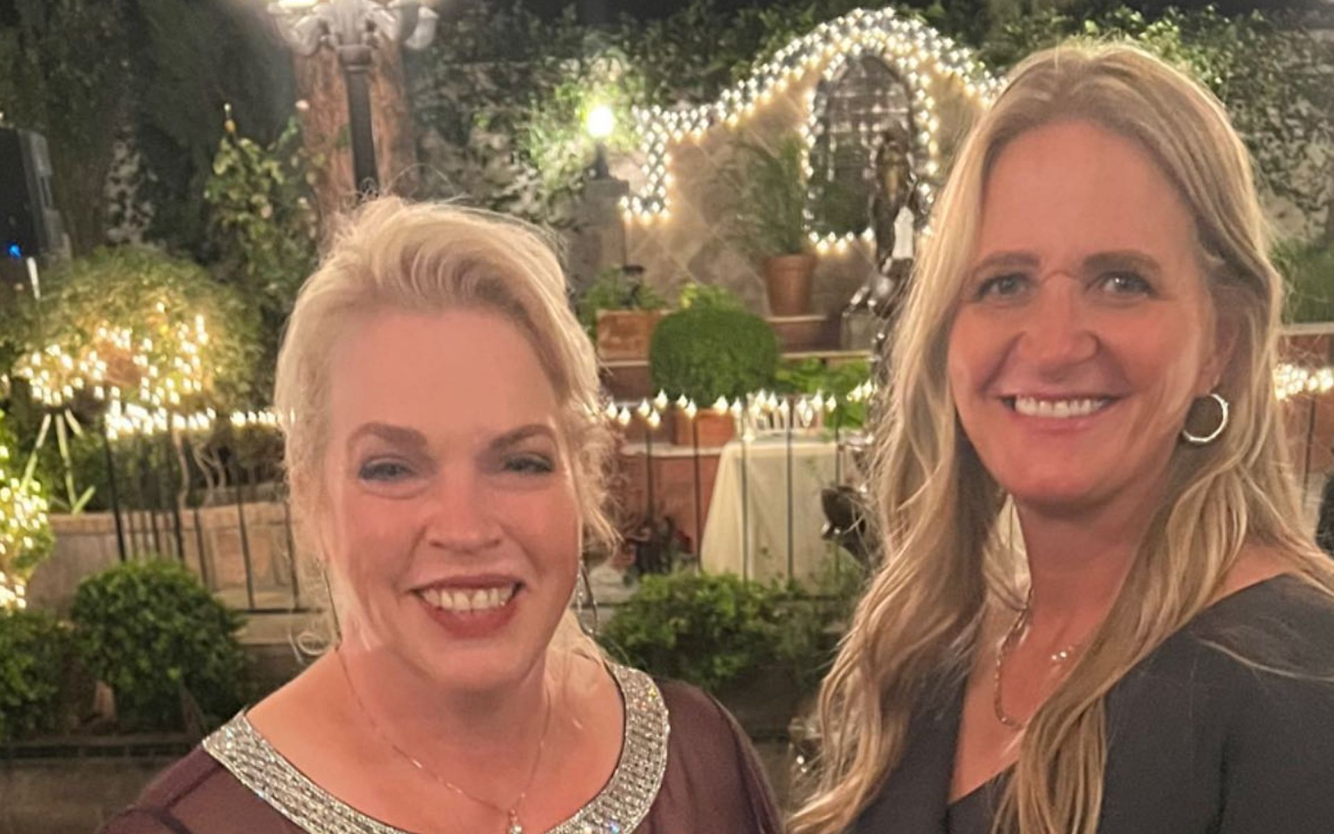 Christine and Janelle attempt to continue their friendship after Christine leaves their Sister Wives bond (Image via janellebrown117 / Instagram)