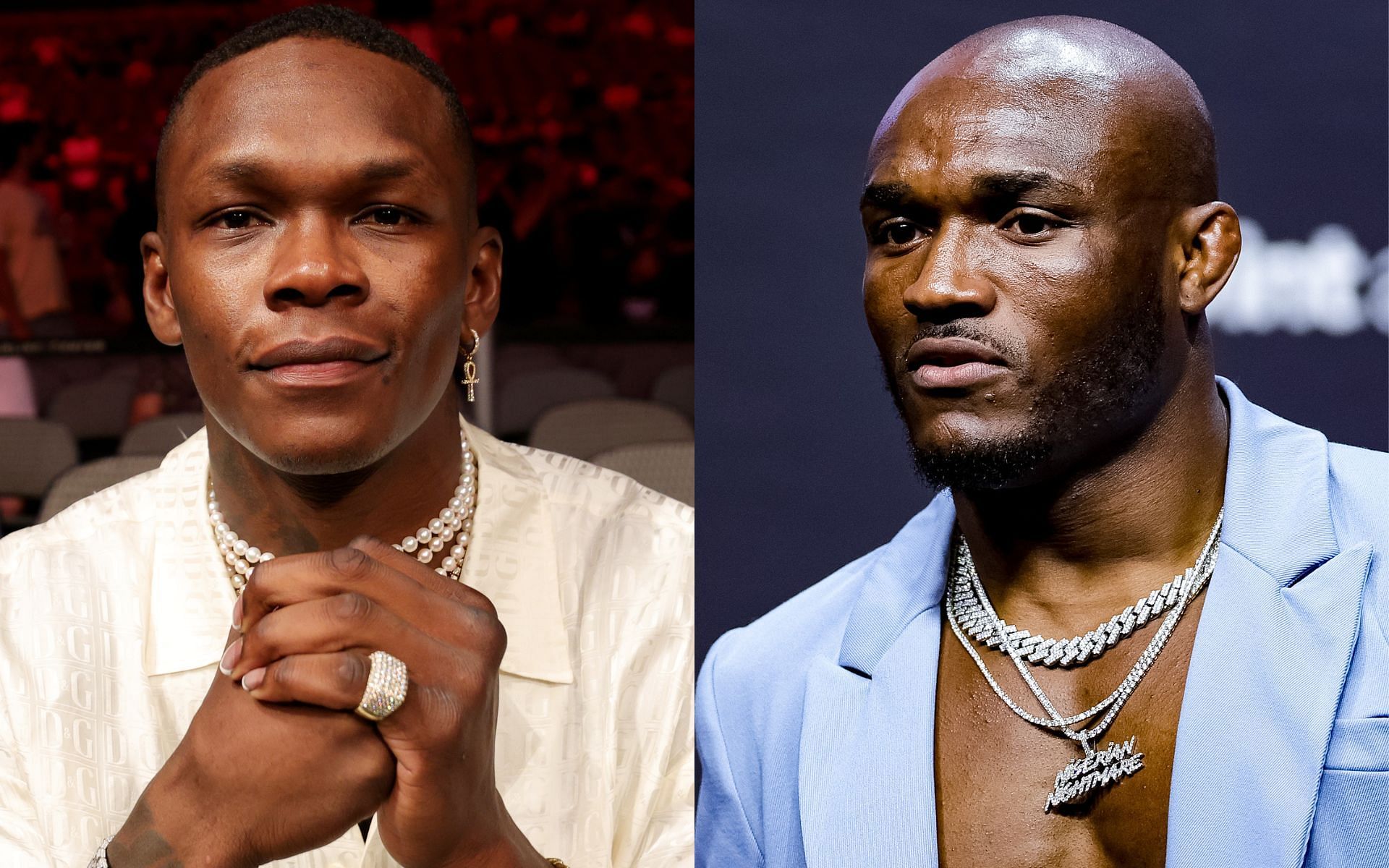 Israel Adesanya (Left) and Kamaru Usman (Right)