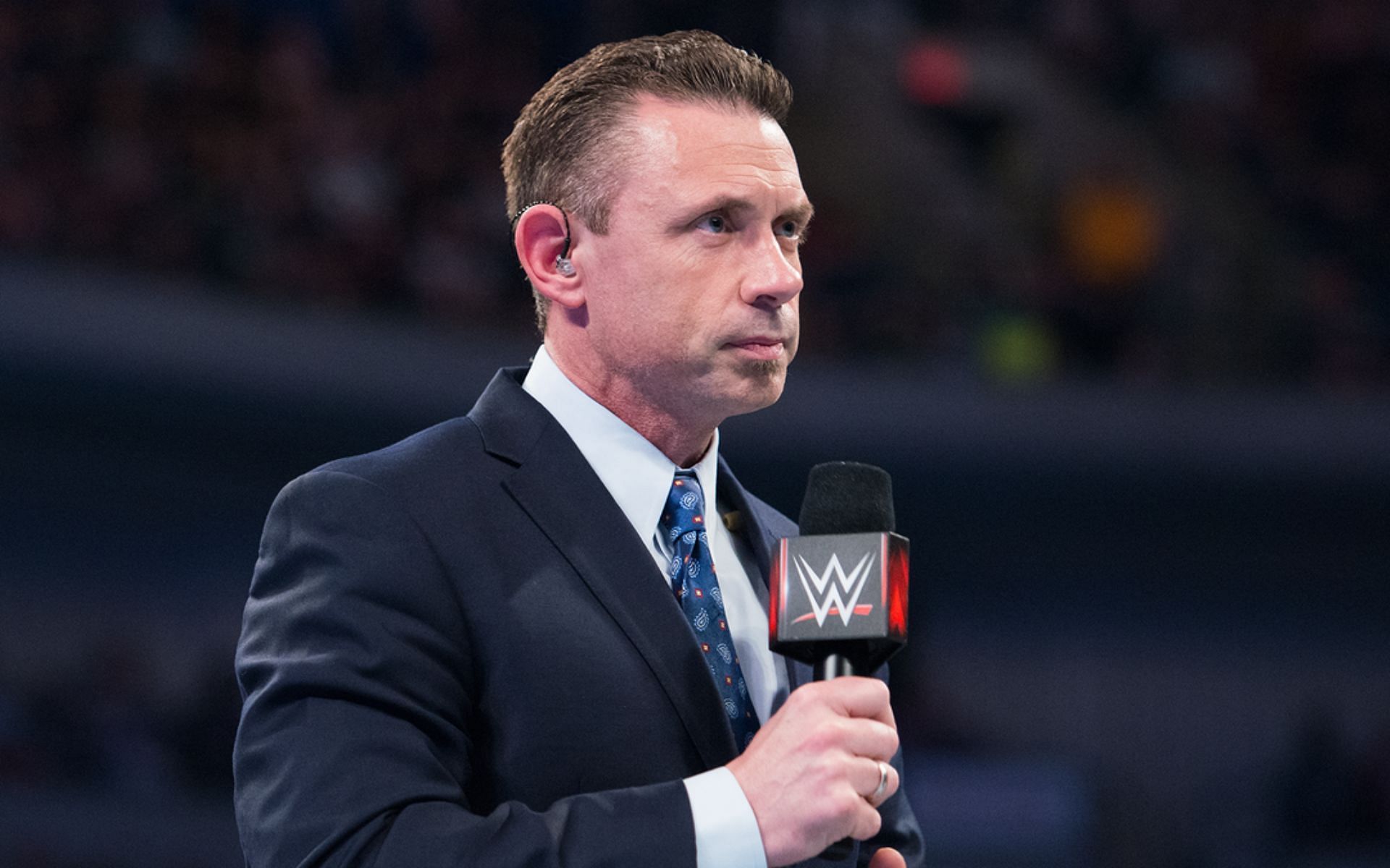 Michael Cole is a commentator on the blue brand!