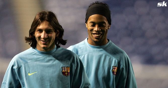"He understood that Leo would become one of the greats" - Ex-Barcelona attacker explains how Ronaldinho helped Lionel Messi become the GOAT