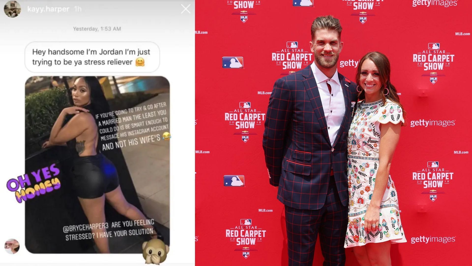 Kayla Harper gives a befitting reply to Bryce&#039;s female fan by posting the screenshot on her Instagram story in 2019.