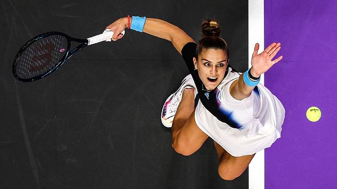 “I think she’s loving it here” – Maria Sakkari delighted over her grandmother’s presence at WTA Finals