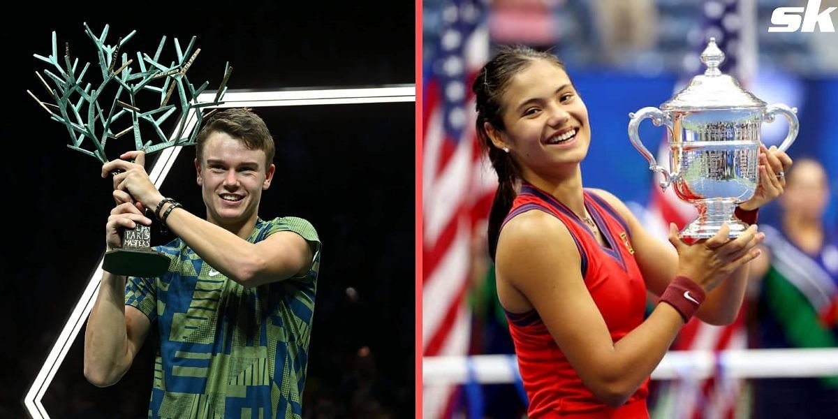 Rune won his maiden Paris Masters, Raducanu won her maiden US Open title in 2021