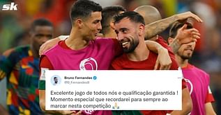 "Will remember forever, when I scored in this competition" - Portugal star Bruno Fernandes reacts after scoring crucial double against Uruguay